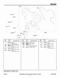 Timing Gear Cover Ignition Trigger Diagram and Parts List for 582447-0476-E2  Briggs and Stratton Engine
